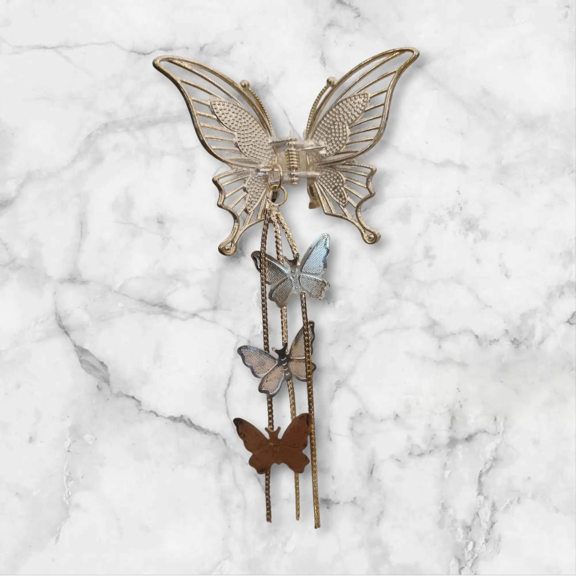 Hebilla Mariposa Dorada